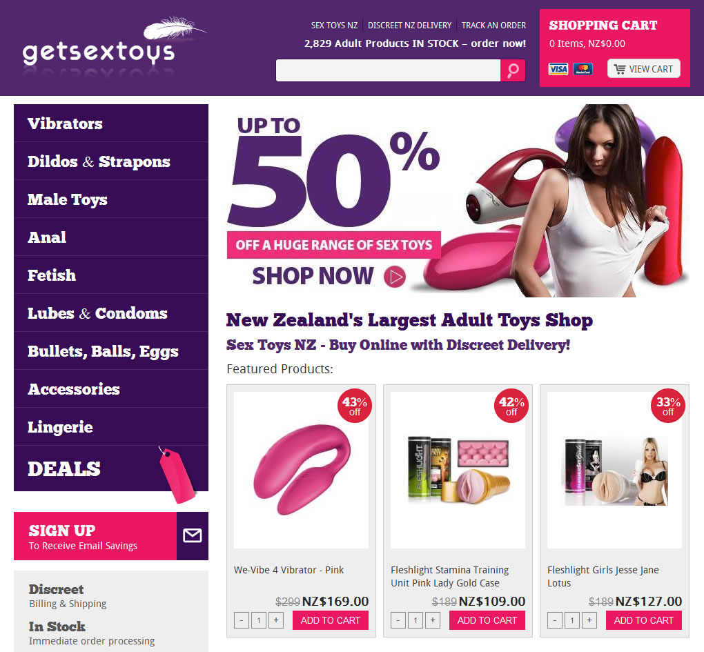 Online shopping for Sex Toys in New Zealand
